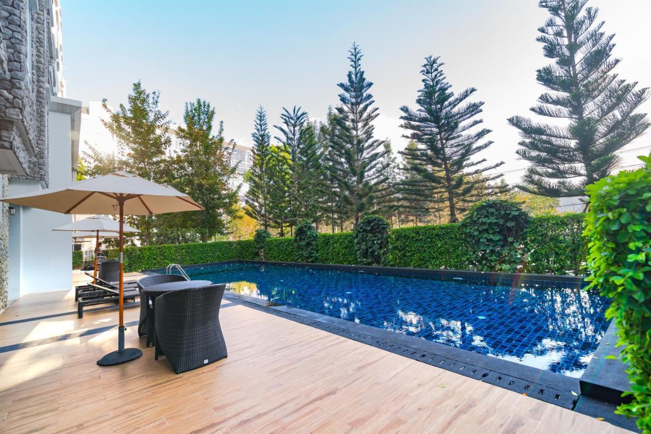Courtyard Khaoyai By August Lägenhet Mu Si Exteriör bild
